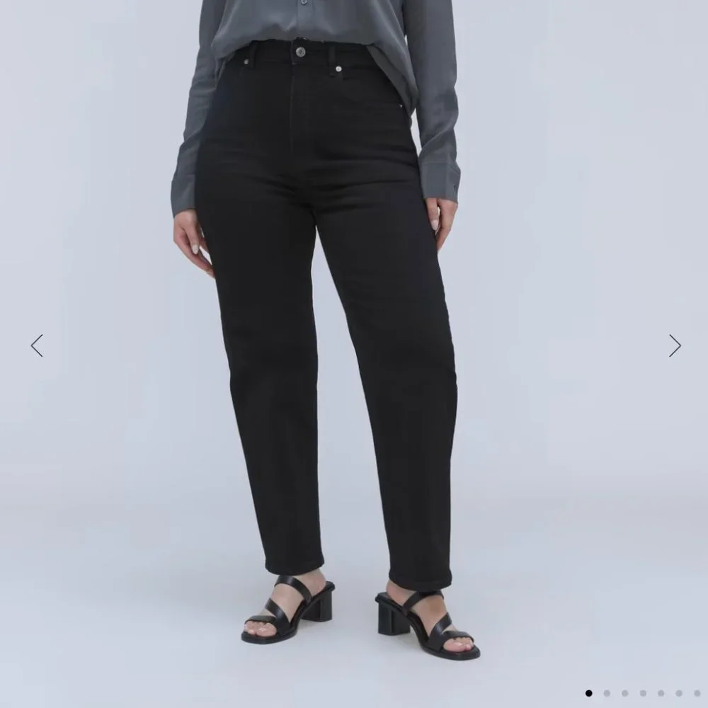 NWT Everlane The Curvy Way High Jean in coal - Picture 5 of 9